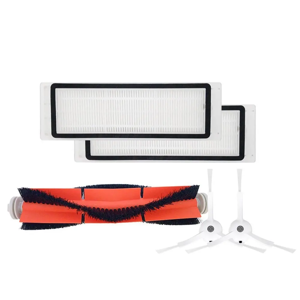 

Accessories for Xiaomi mijia/roborock Robot Vacuum Cleaner Filters Main Brushes Side Brushes Sets N15C accessorie