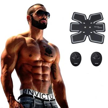 

EMS Stimulator Abdominal Massage & Relaxation Wireless Muscle Stimulator Trainer Muscle Exerciser Smart Fitness Body Massager