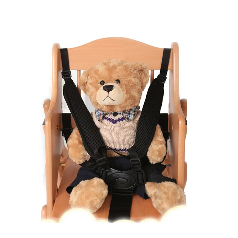 

Safety Strap Harness Adjustable Pushchair Child High Chair Stroller Baby Seat Belt Buggy 5 Point