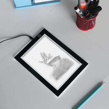 

Portable A5 Light Box Tracer USB Powered Ultra-thin LED Artcraft Light Pad Copy Board with Scale 3 Level Adjustable Brightness