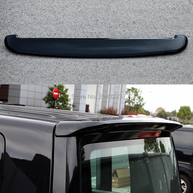 

ABS Plastic Unpainted Color Rear Roof Wing Lip Trunk Spoiler Car Styling For Volkswagen Caravelle 2016 2017 2018 2019 2020