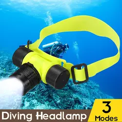 1000LM светодиодный под водой свет водостойкий подводное погружение лампа для дайвинга фонарик Фара для кемпинга пеший Туризм Рыбалка