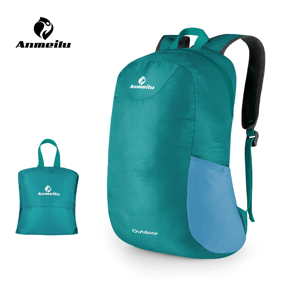 

15L Sturdy Lightweight Foldable Splash waterproof Outdoor Backpack Cycling Backpacking Travelling Hiking Bag Daypack Stuff Sack