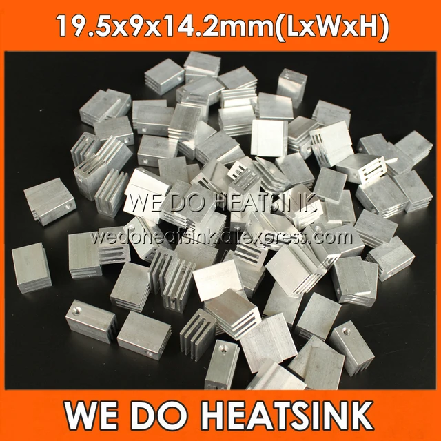 Modest 50pcs 19.5x9x14.2mm Small Aluminum Heat Sink Graphic Card Heatsink For Computer Components Modest 50pcs 19.5x9x14.2mm Small Aluminum Heat Sink Graphic Card Heatsink For Computer Components