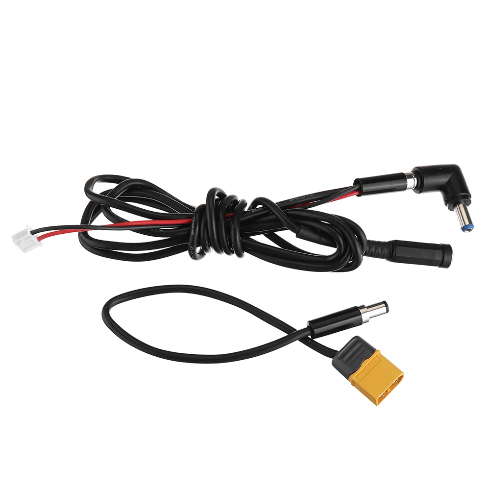 RJXHOBBY 24AWG Батарея силиконовые провод удлинительного кабеля с 90 градусов DC