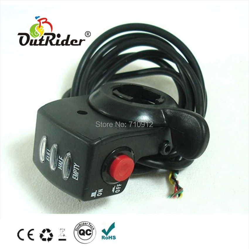 

24V LED Thumb throttle For Lithuim battery OR07A1