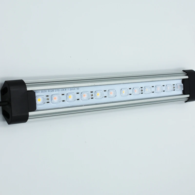 

Free shipping LED grow light Bar Duris 3030 chips White Red Epistar 400-730nm full spectrum double lens 90 degree plant grow led