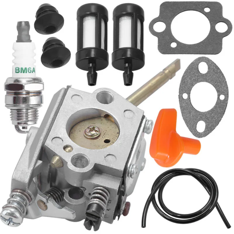 

New Carburetor Fuel Filter Spark Plug Kit For STIHL FS52 FS66 FS81 FS86 Chainsaw