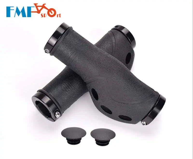 

FMF Double Lock Grips Soft Rubber Bike Antiskid Bicycle Handlebar Grips Mountain Bike Handlebar Grips MTB Road