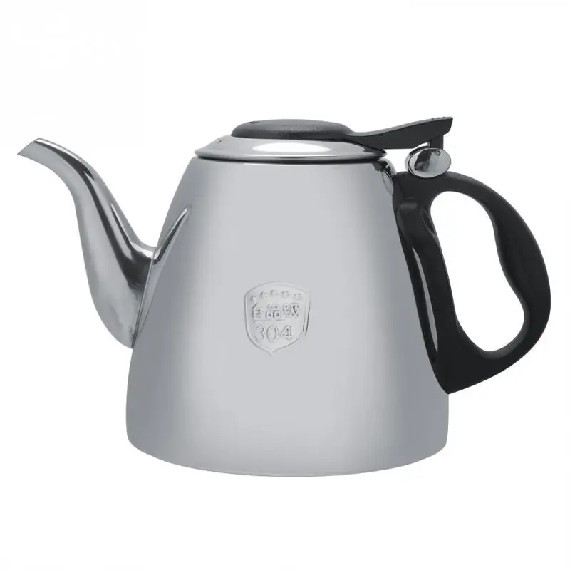 

Hot Protable 1.2L 1.5L Stainless Steel Stove-top Teapot Tea Coffee Pot Kettle Heat Resistant Handle
