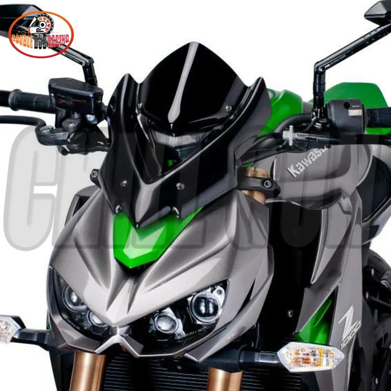 Ветровое стекло Спортивное для Kawasaki Z1000 2014 2015 2016 2017 2018 2019|Козырьки от ветра и ветр.