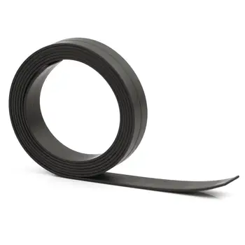 

1M 10mm Long Roll Rubber Self Adhesive Magnetic Stripe Flexible Magnet DIY Strip Tapes