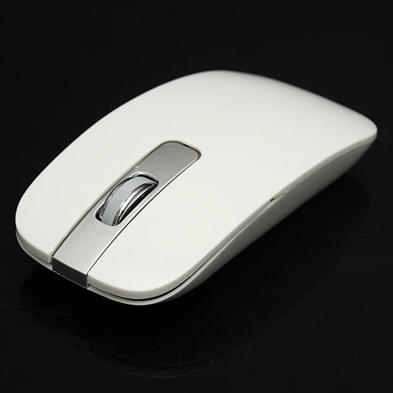 2,4G Беспроводная оптическая клавиатура+ приемник usb-мыши комплект с крышкой клавиатуры для ПК белый