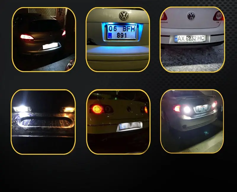 1 шт. автомобильный светильник 31 мм 36 39 41 CANbus C5W лампа SMD для Audi Volkswagen Mercedes Benz BMW E36 E46