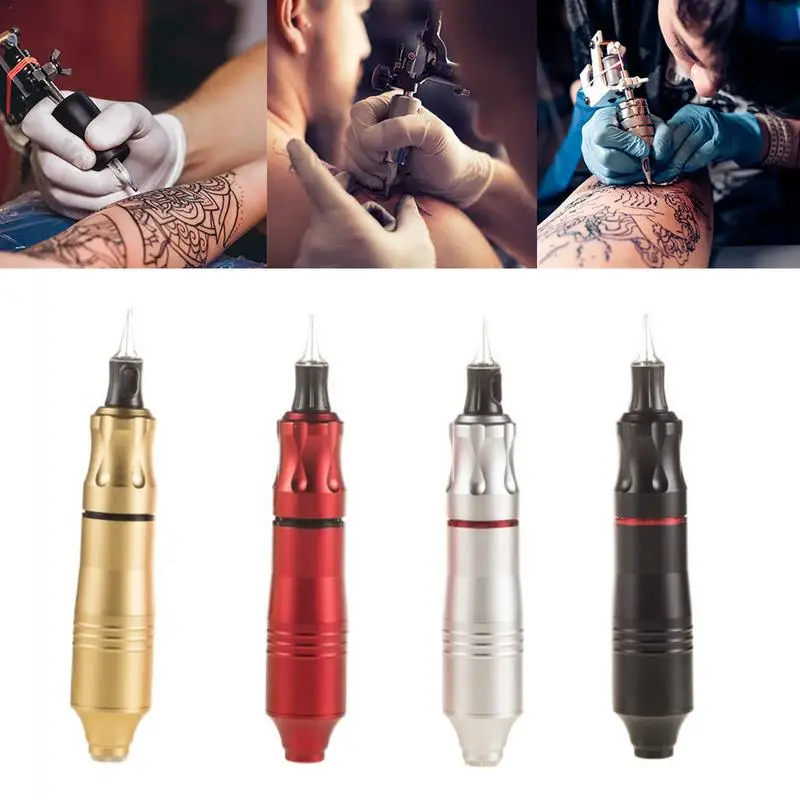 

1pc Tattoo Rotary Pen Hybrid Permanent Makeup Tattoo Machine Strong Silent Motor Supply For Professional Or Home Use