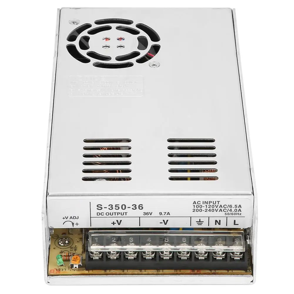 

S-350-36 Switching Power 36V 350W Intelligent Rectifier Security Monitoring Industrial AC Power Supply 9.7A