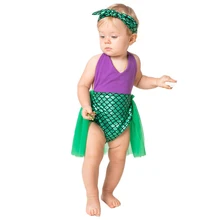 Платье для новорожденных маленьких девочек, детский летний комбинезон с фартуком для детей 1-2 лет