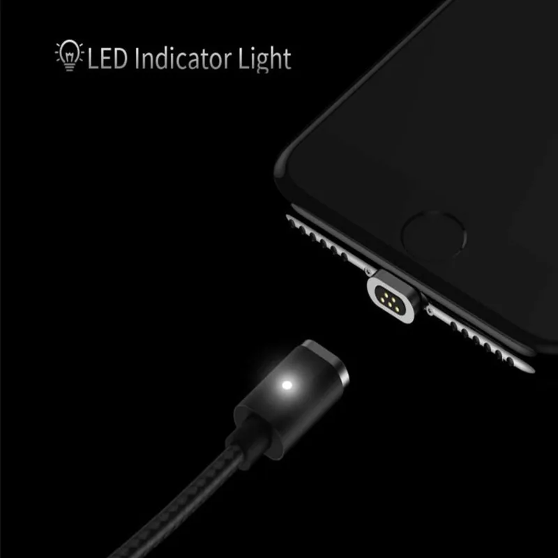Wsken USB المغناطيسي كابل شحن ل فون Xs 8 7 6 6 s Qc2.0 سريع شاحن سلك المصغّر USB نوع C كابل ل سامسونج الهاتف المحمول