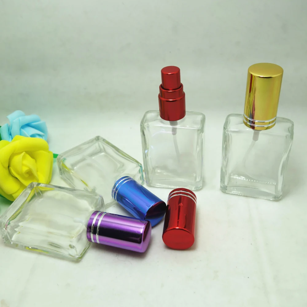 

15cc духи в стеклянном флаконе квадратное эфирное масло Косметическая Упаковка Макияж Дорожная сумка Размер переносная воронка