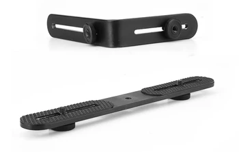 

High Quality Monopod Quick Release Plate L I Tripod Monopod Head Fast Loading with 1/4 Screw for SLR camera Mobile phone clips