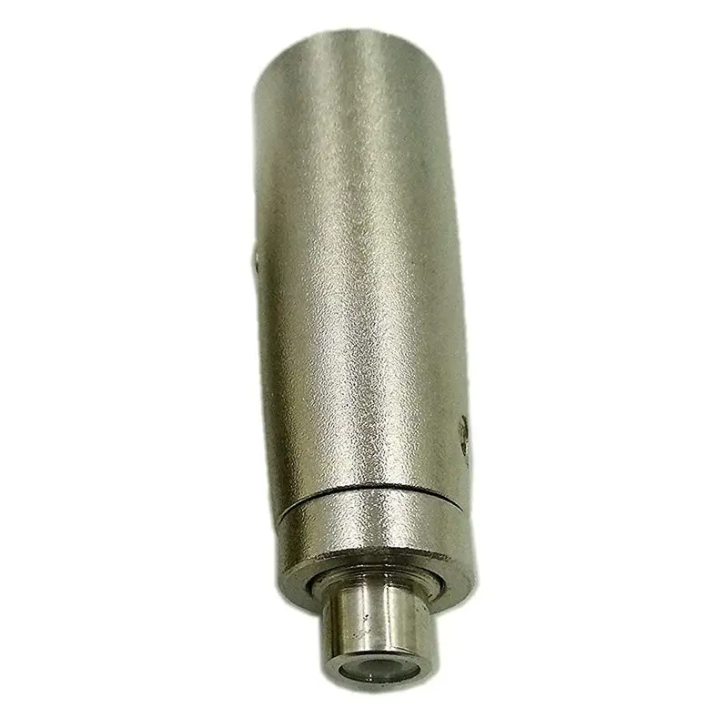 

3 Pin XLR Male to RCA Female Audio Jack Plug Microphone Barrel Adapter Converter Connector