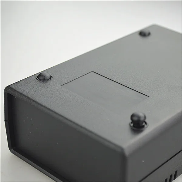 Пластиковый корпус для электроники, пластиковый чехол(1 шт.) 133*90*45 мм, черные пластиковые коробки для проектов, пластиковая коробка для электроники