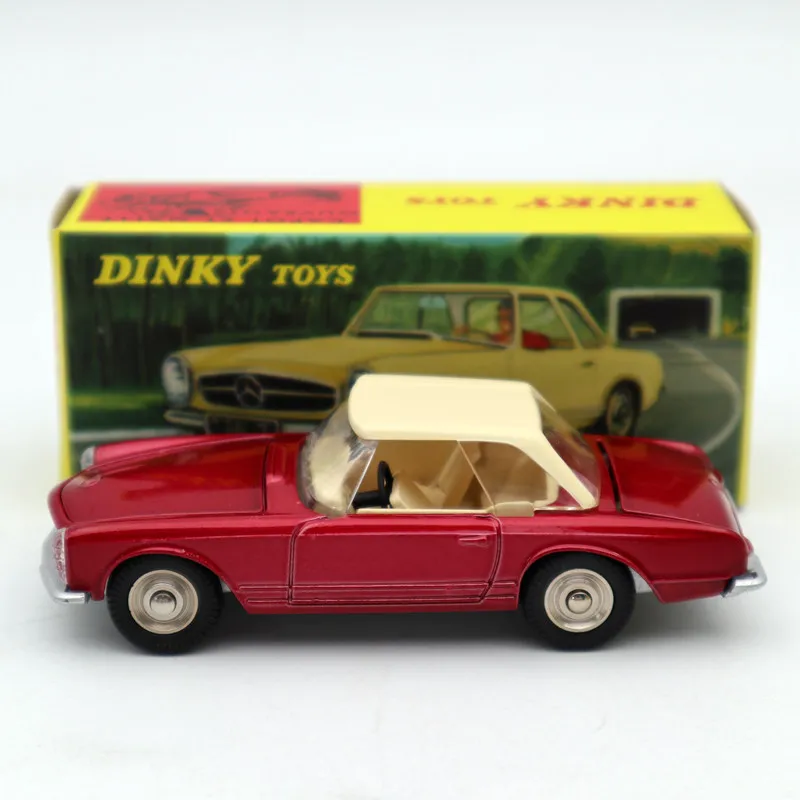 

Cars Atlas Models Toys Mercedes Benz 230 SL Rouge Red 1:43 Scale Diecast Dinky Toys 516 Limited Edition Collection