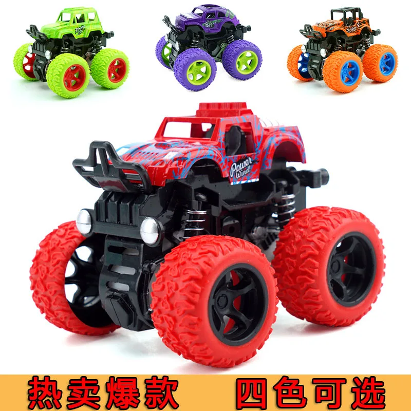 

Four-Wheel-Drive Inertial off-Road Vehicle Flip Dynamic Stunt Car Children Boy Model Car Anti-Shatterproof Toy Car Gift