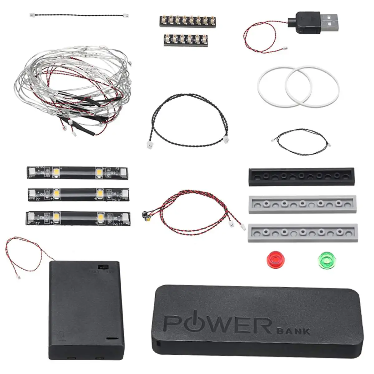 

Center led light kit with battery box for lego 10247 and 15012 Ferris Wheel Without Bricks Model Toys