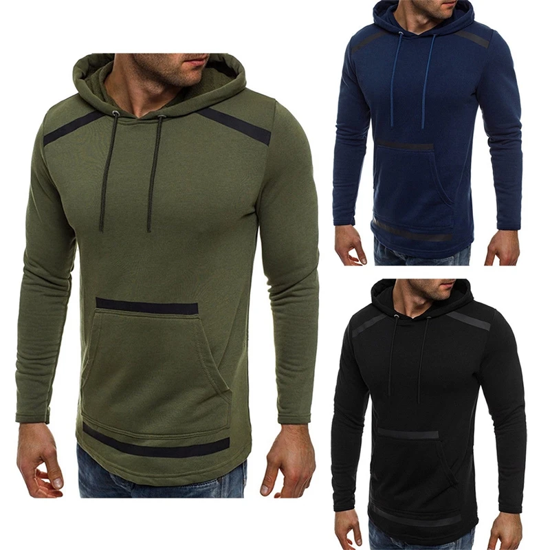 

Men's Hooded Hoodies Sweatshirt Jumper Outwear Coat Jacket Tops
