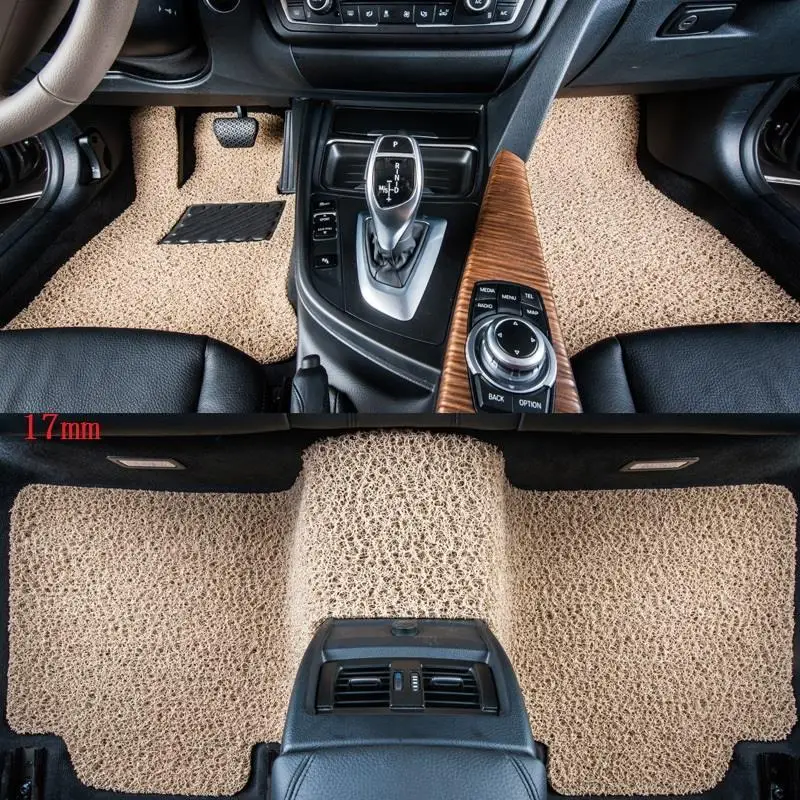  Modification Decorative Upgraded Carpet Car Floor Mats Mouldings Parts Decoration Styling Auto Foot