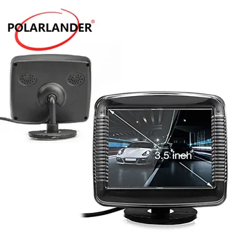 

TFT LCD digital color screen 3.5 inch car monitor rearview camera vehicle universal auto monitor for parking assistance camera