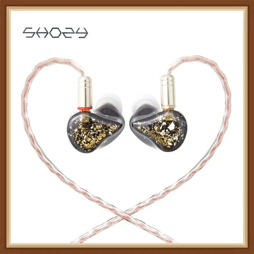 SHOZY NEO BG 5 Moving Iron 5BA Audiophile IEMs ACG Hifi Music Monitor DJ Studio In ear Earphones Earbuds with MMCX Cable