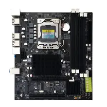 X58 настольная материнская плата LGA 1366Pin DDR3 компьютерная материнская плата для L/E5520 X5650 RECC для Intel Core i7 M-SATA 1333 МГц