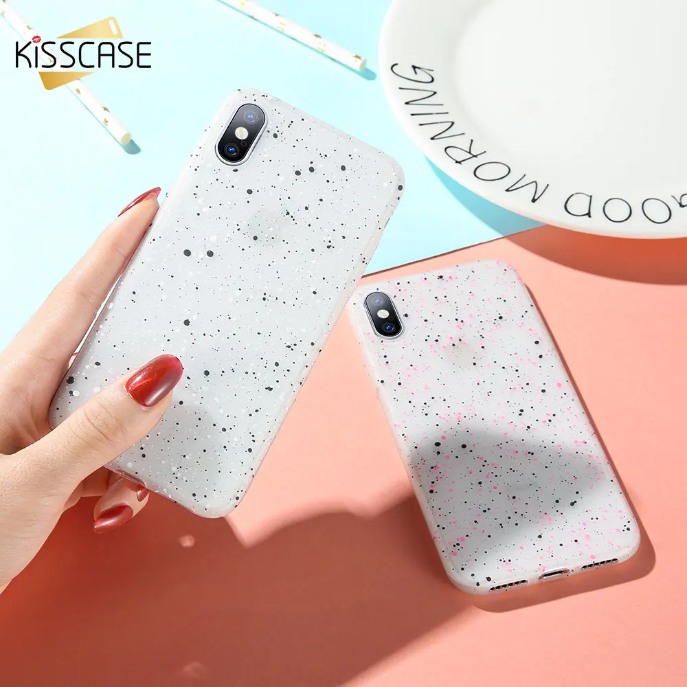 KISSCASE Прекрасный Светящийся чехол для iPhone X XS XR Max 7 6 6S 8 Plus мягкий силиконовый с