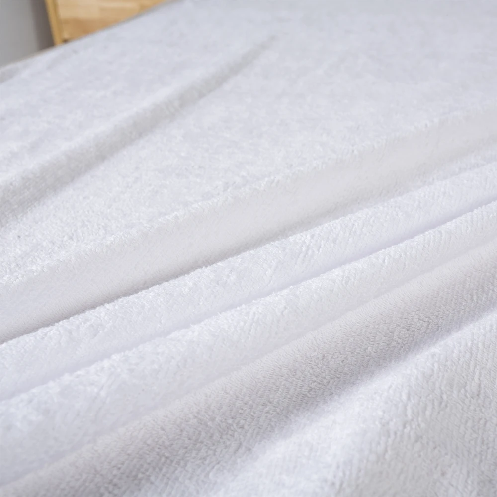 Warmtex فراش مقاوم للماء غطاء القطن تيري شرشف واقي المرتبة البقة غطاء مرتبة ضد الماء توبر ملاءات حامي