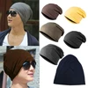 Men Women Beanie Solid Color Hip-hop Slouch Unisex Knitted Cap Winter Hat Beanies Casual Women's Hat Gorras Mujer 2022 ► Photo 1/6