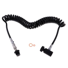 Paintball Remote Line Compressed Air Coil Hose Paintball Accessories Outdoor Sports Small Tools