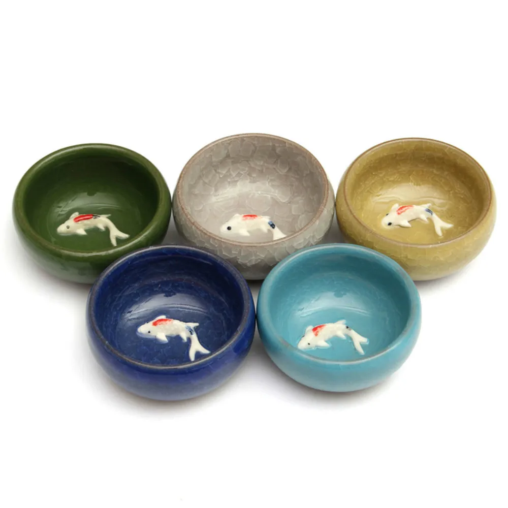 Jingdezhen водяная мелководная моющая щетка для письма четыре сокровища цветная чаша