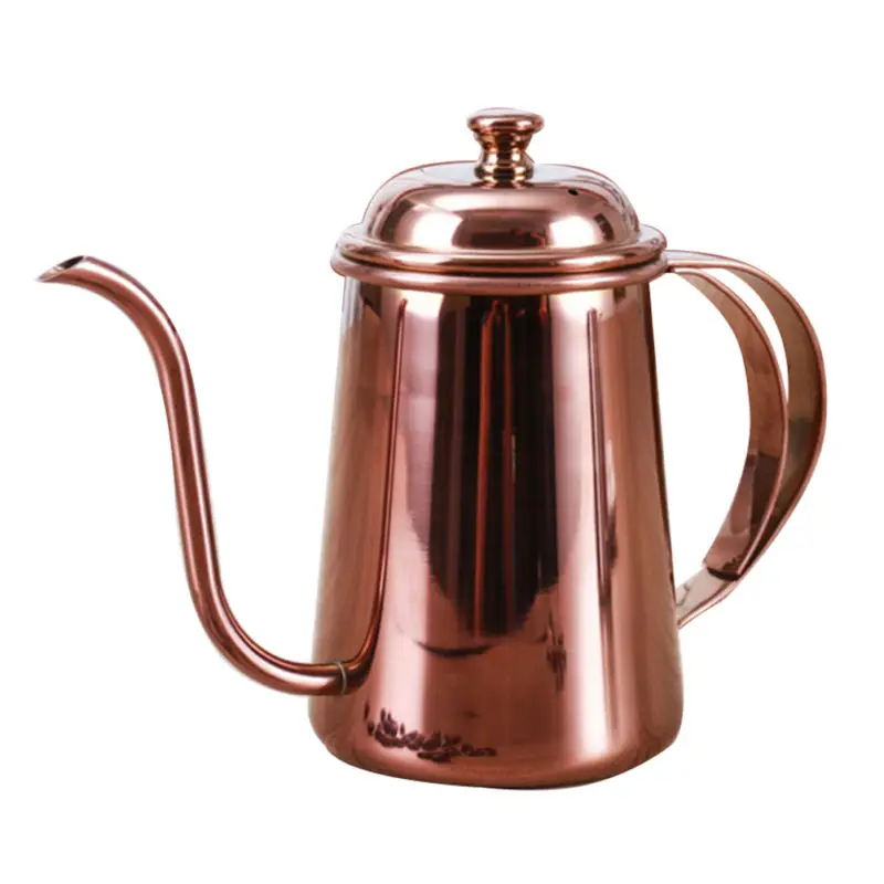 

Stainless Steel Coffee Pot Pour Over Coffee Kettle Long Mouth Goose Neck Drip Kettle Coffee Maker Tea Drip Kettle Teapot 650 ML