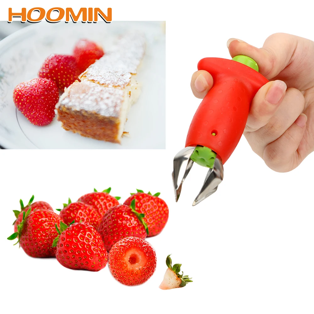 1 Strawberry Huller Stem Remover and Release Tomato Fruit Corer Kitchen