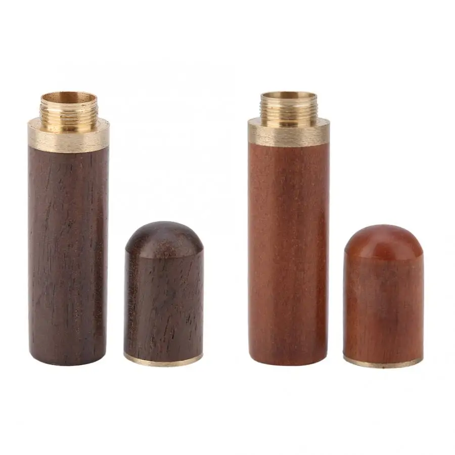 Wooden Sewing Needles Safety Holder Storage Organizer Container Box