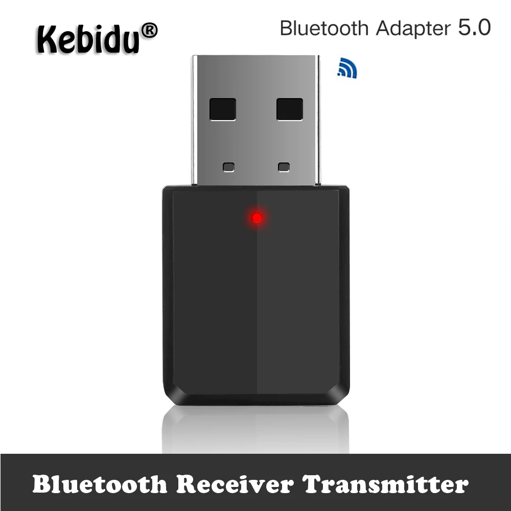 Kebidu беспроводной Bluetooth приемник передатчик адаптеры Мини Bluetooth 5,0 аудио адаптер 3,5 мм AUX кабель USB стерео для ТВ ПК