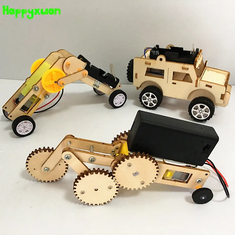 

Happyxuan 3 Sets DIY Science Experiment Kit for Children Creative Montessori School Physics Lab Toy Boy Birthday Party Gift