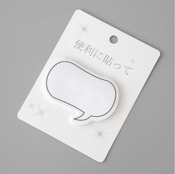 Эллен Брук 1 штука Kawaii Dialog Sticky Notes креативный почтовый блокнот Filofax блокноты
