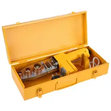 750 W Pistola de Ar quente Solda Da Tubulação De PPR Máquina de Tubo de Aquecimento Eléctrico Hot Melt Ferramenta com Display Digital CN Plug pistola De Calor.