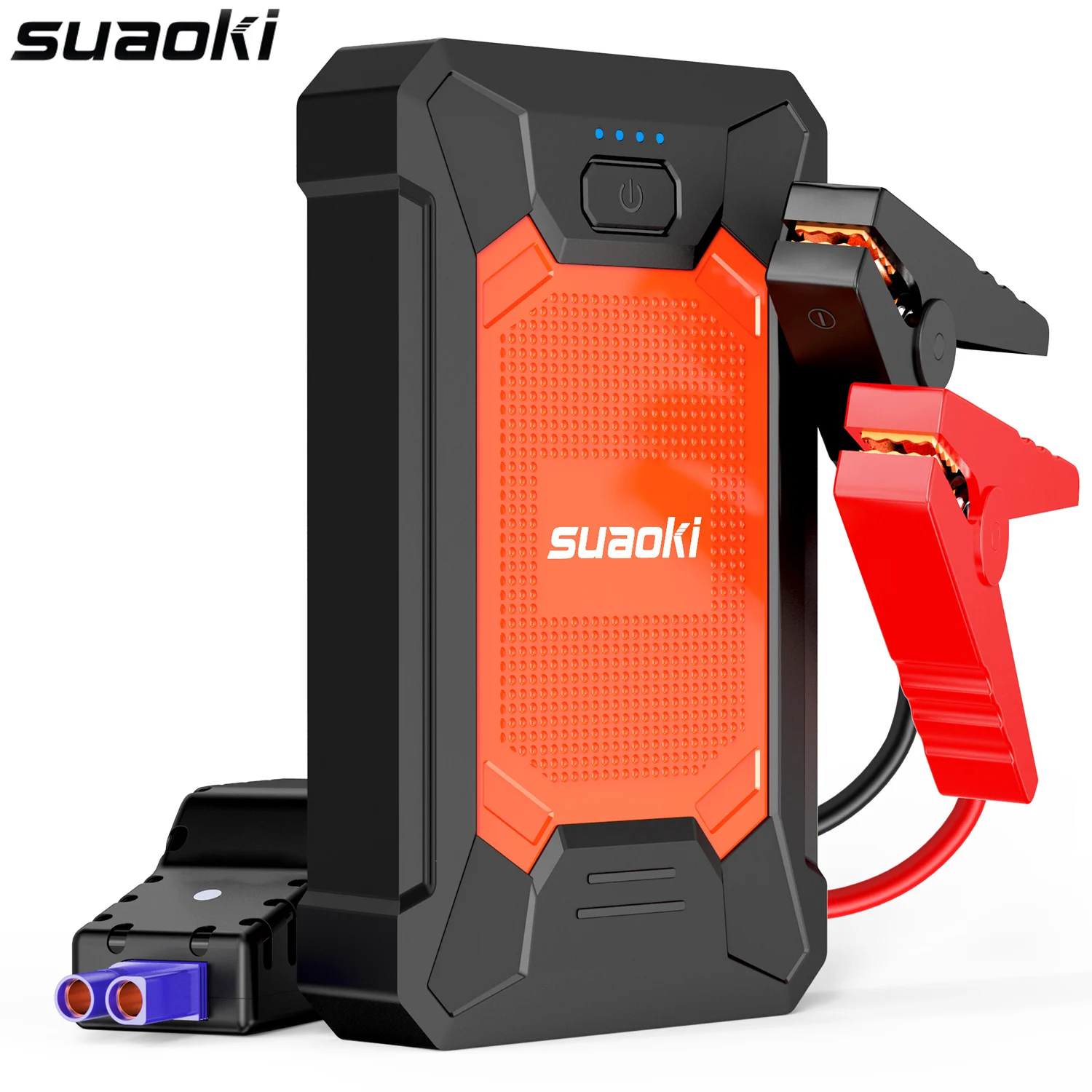 

SUAOKI CJS03 600A Peak Car Jump Starter 4L Gas Or 2L Diesel Engine Portable Smart Battery Clamp For 12V Vehicles Cars Trucks