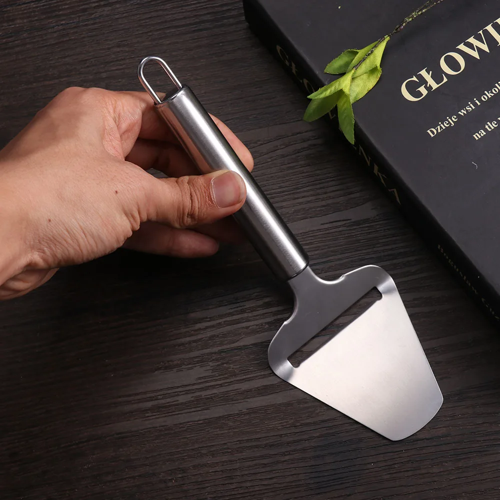 

Portable Multi-Purpose Stainless Steel Slicer for Cake Pizza Butter Baking Cooking Tool Cheese Shovel