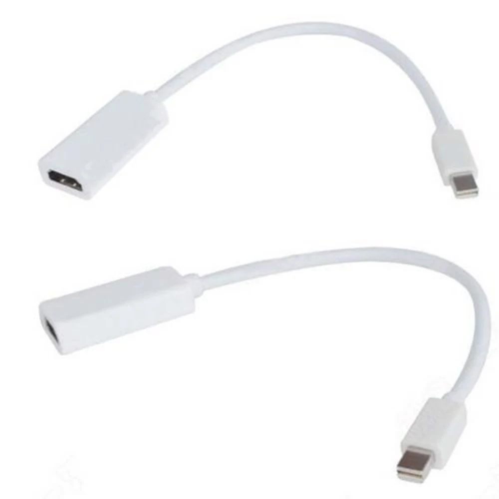 

AV to HDMI Thunderbolt Mini DisplayPort to HDMI TV AV HDMI Cable For Mac Macbook Pro Ai Display Port DP To HDMI Adapter Cable