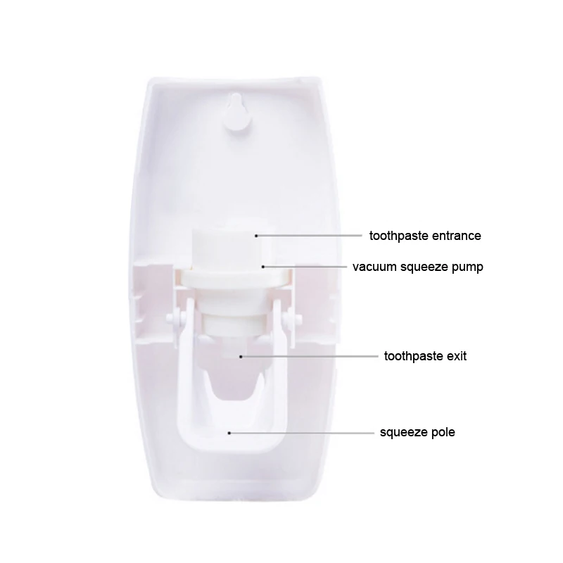 Пластиковый автоматический соковыжималка для зубной пасты креативный держатель для зубной щетки для ванной комнаты креативный соковыжималка для зубной пасты полки Аксессуары